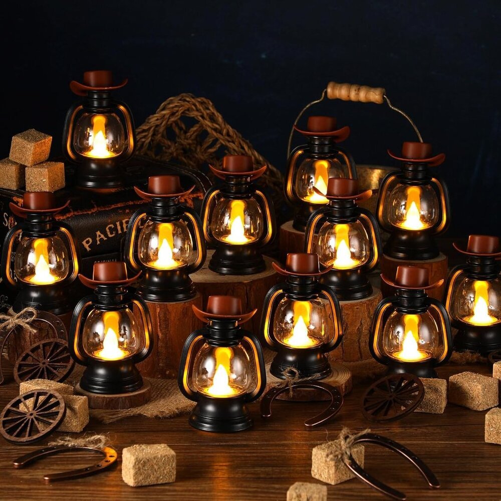 60 Pcs Cowboy Theme Party Decoration Western Party Decor Rodeo Table Centerpiece - Picture 2 of 7